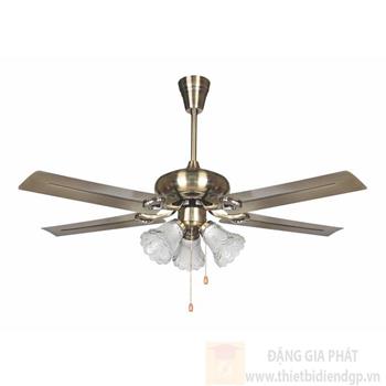 Quạt trần Nam Long NetViet 5 cánh NQ 50906A E27*3 lamp NQ 50906A